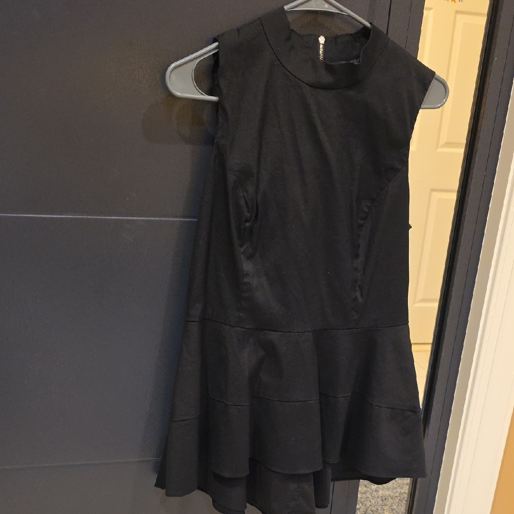 White House Black Market Black Mini Dress